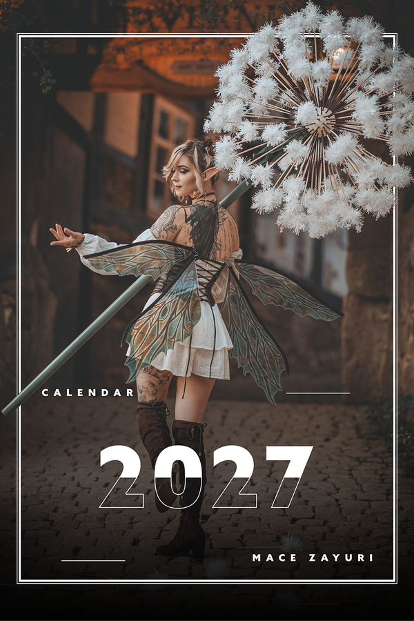 A4 Normal Calendar 2027  [PREORDER]